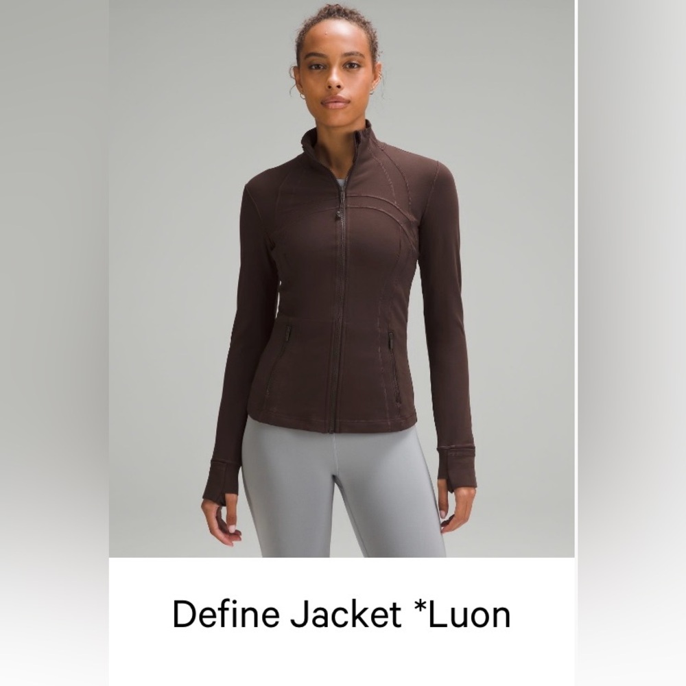 Define jacket Nulu espresso
